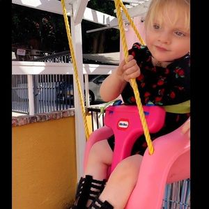 Janie and Jack velvet  floral dress